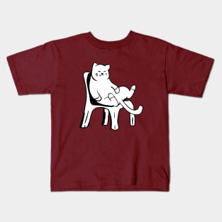 chair cat Kids T-Shirt